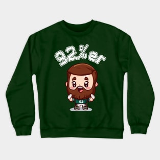 Jason Kelce 92%er New Heights Kawaii Crewneck Sweatshirt